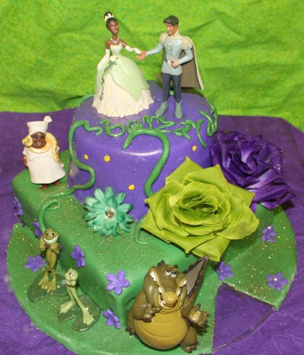 princess and the frog cake