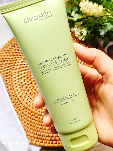 Review Avoskin Natural Sublime Facial Cleanser Shovya