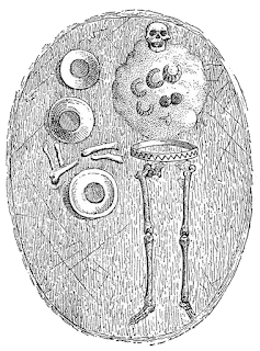 Hallstatt Skeleton; unknown artist
