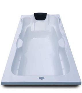 MADONNA Elegant Acrylic 6 feet Rectangular Bath Tub