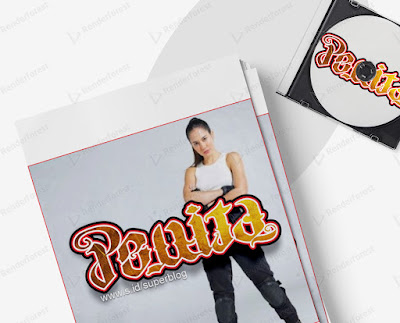 Logo Nama Artis : Pevita Pearce, Konsep Logo Ambigram Tulisan "Pevita" Dibalik Jadi Tulisan "Pearce"