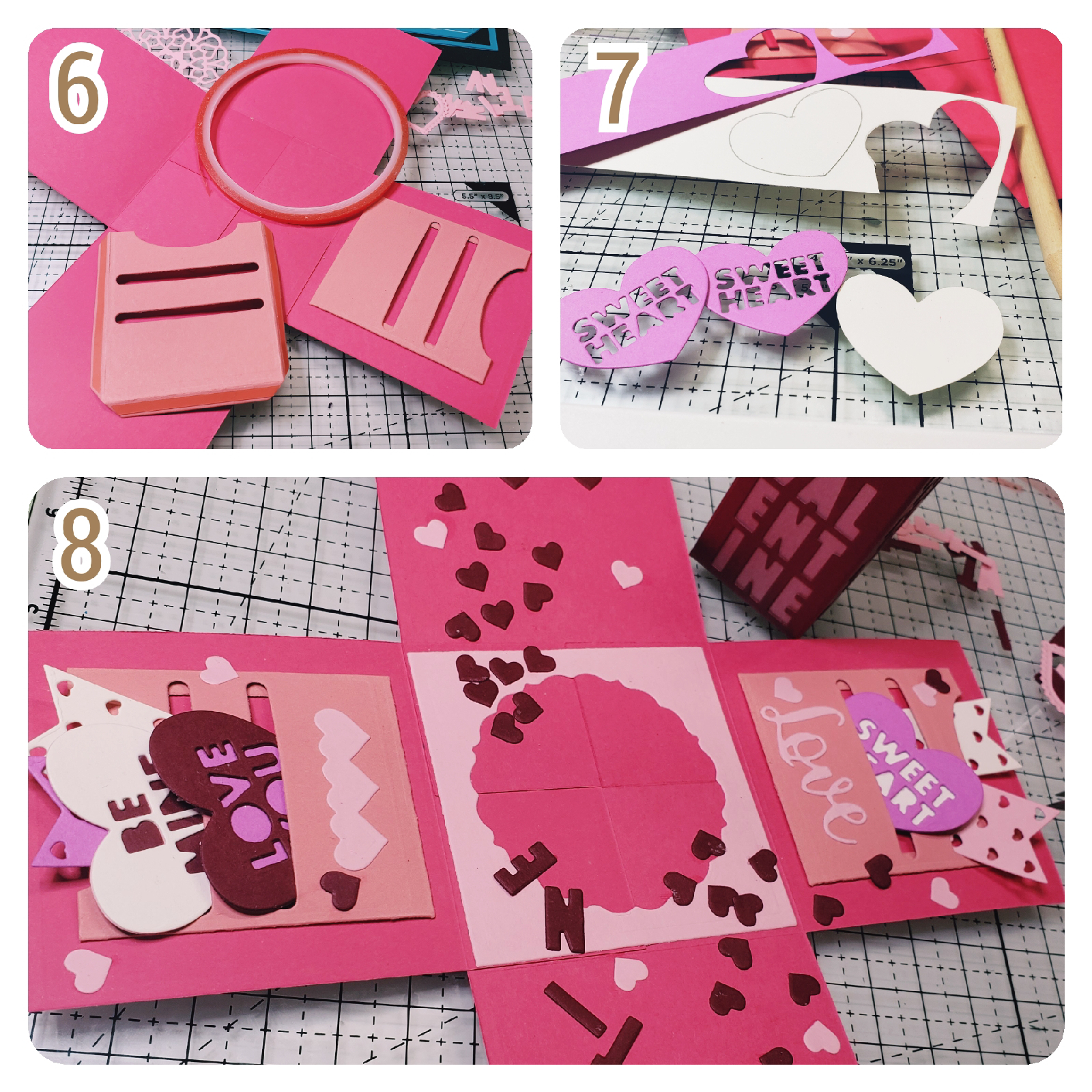 DIY Explosion Box Tutorial, Valentine's Day / Anniversary Gift Idea