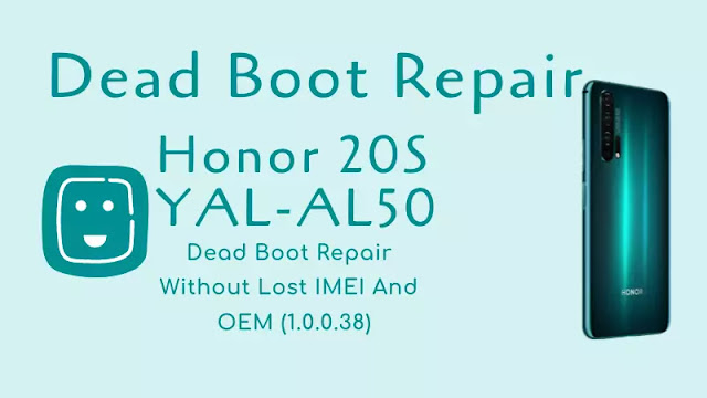 YAL-AL50 Dead Boot Repair V1.0.0.38 Firmware Free Download