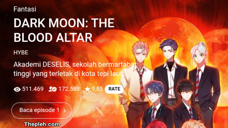 Dark Moon: The Blood Altar Webtoon Naver