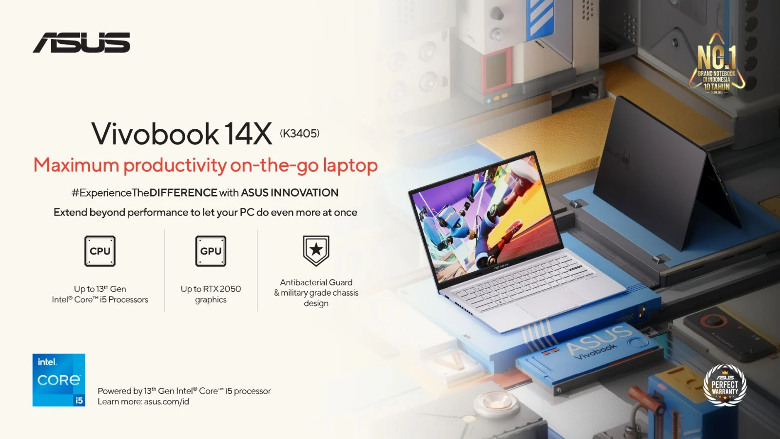 Desain Asus Vivobook Pro 16 OLED K6602VU