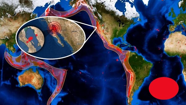 Después de la erupción del volcán submarino, Un peligroso enjambre sísmico se reporta en el Golfo de California.