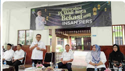 PJ.Wali Kota Bekasi Raden Gani Muhammad Buka Bersama (Bukber) Ratusan Wartawan di Pendopo Kota Bekasi