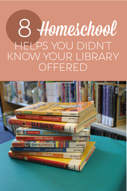 8 Homeschool Helps You Didn't Know Your Library Offered #shelfie #library #homeschool #homeschoollife