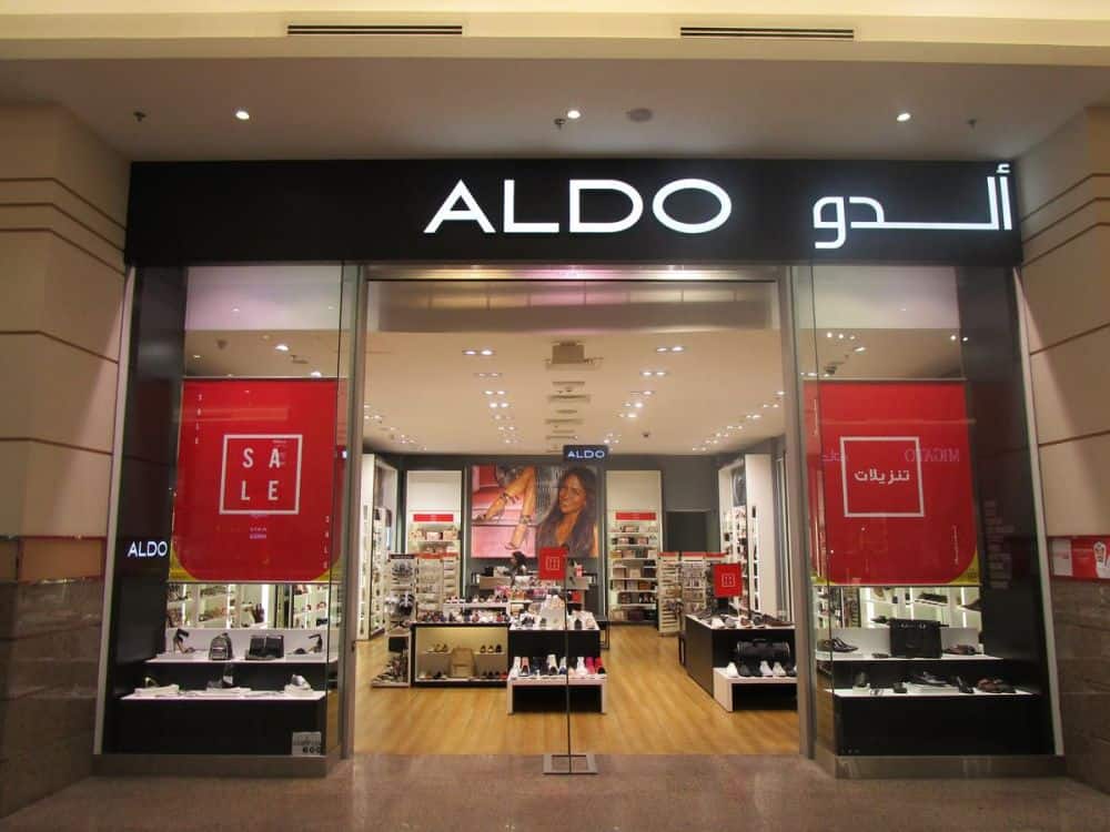 فروع عنوان ورقم وكود خصم الدو ALDO السعودية 2024