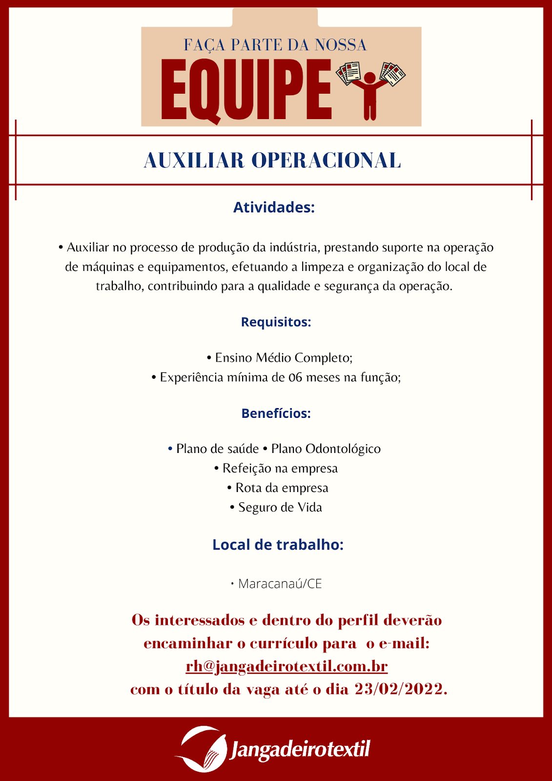 AUXILIAR OPERACIONAL