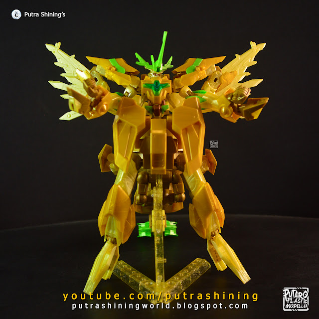 HGBD:R Re:Rising Gundam Custom Paint Gold! by Putra Shining