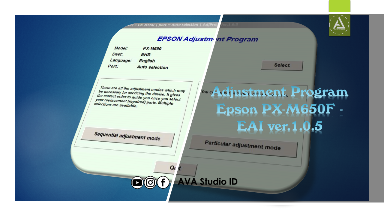Adjustment Program Epson PX-M650F - EAI ver.1.0.5