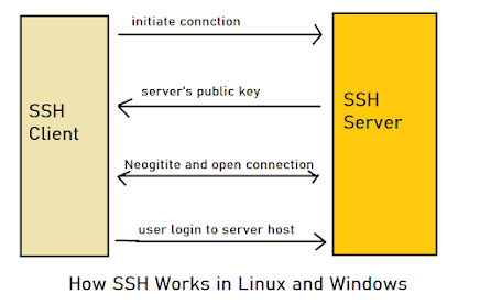 How SSH works in Linux