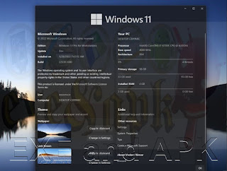 Winver بتصميم أنيق لنظام التشغيل Windows 11 كتطبيق UWP