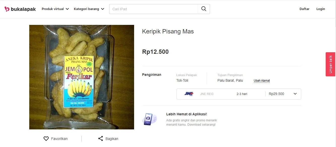 Keripik Pisang Ferikar