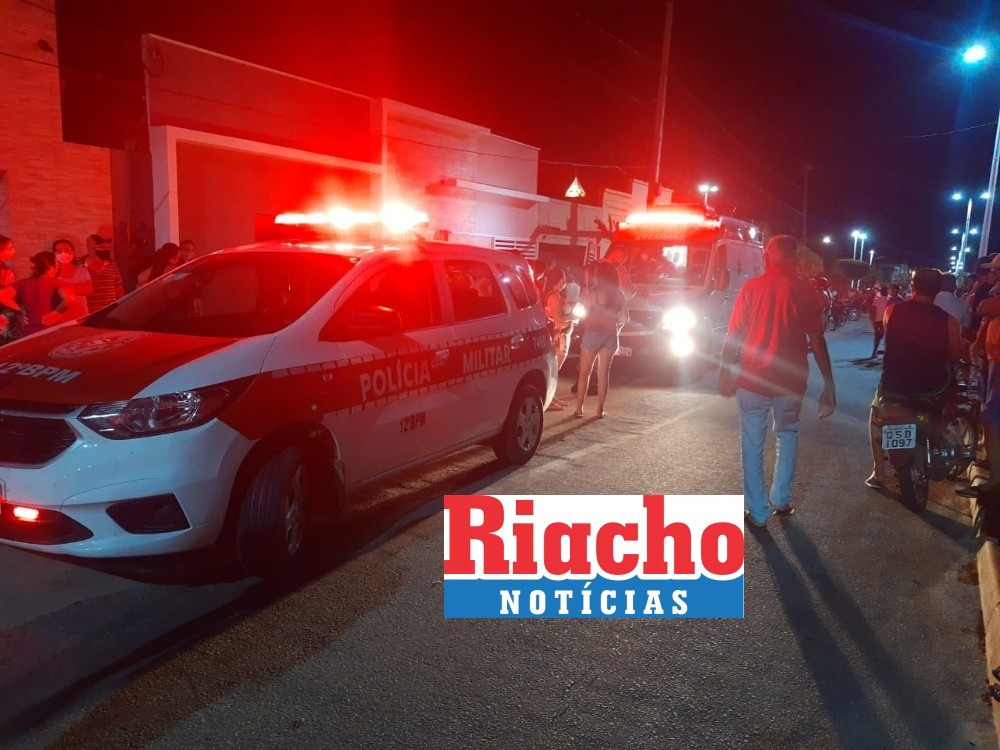 Homicídio é registrado em Riacho dos Cavalos na noite desta Segunda-feira