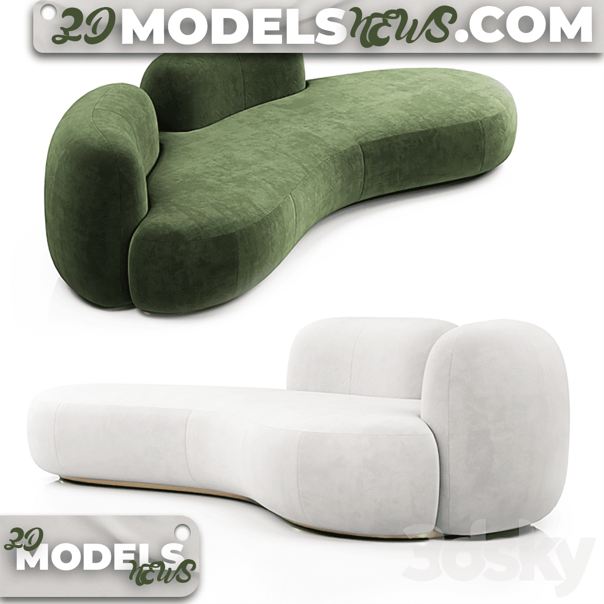 Sofa Model Tateyama XL 2 backs By Secolo 4