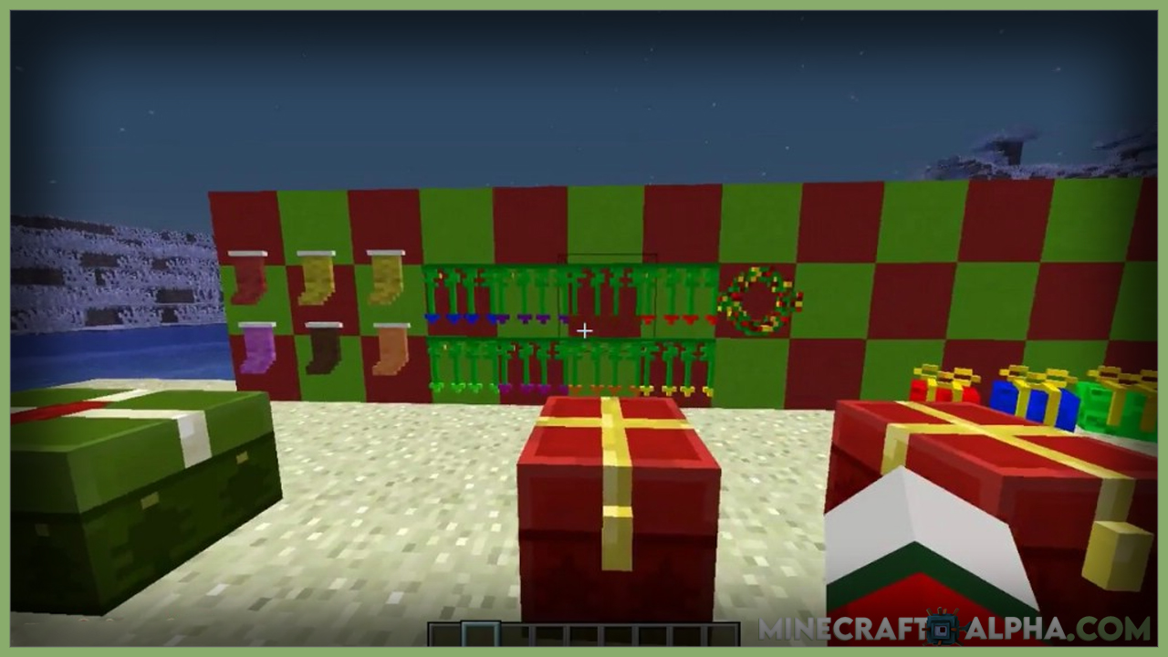 Christmas Festivity Mod 1.17.1 (Christmas Decorations and Furniture)