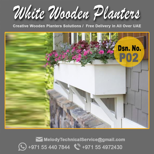 Wooden Planter Box in Dubai | Planter Box Suppliers in UAE