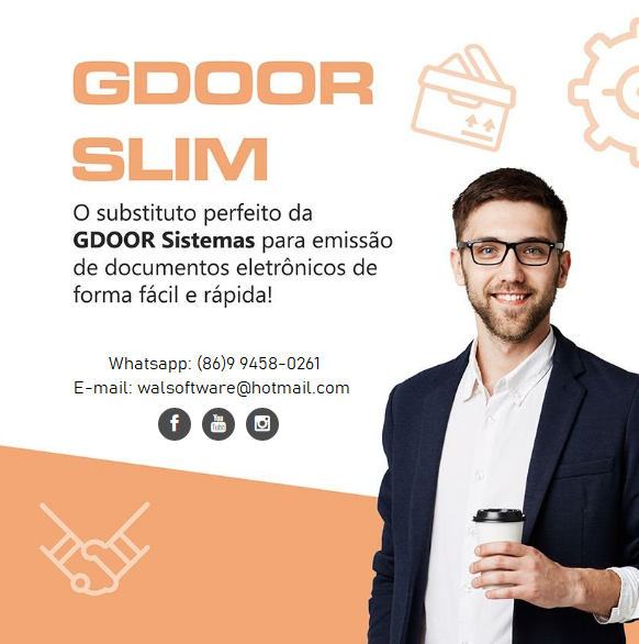 Gdoor Slim Automação Comercial