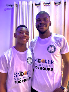 Two aspiring Guinness World Record breakers from Akwa Ibom, Nigeria are set to embark on a 100 Hour #SnookerAthon