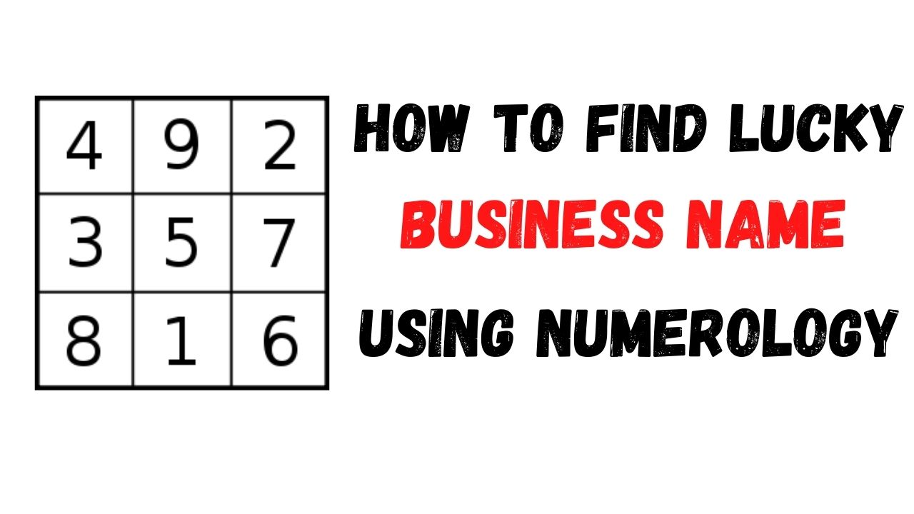 Business name in numerology