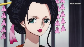 ワンピースアニメ 923話 ワノ国編 | ONE PIECE ニコロビン