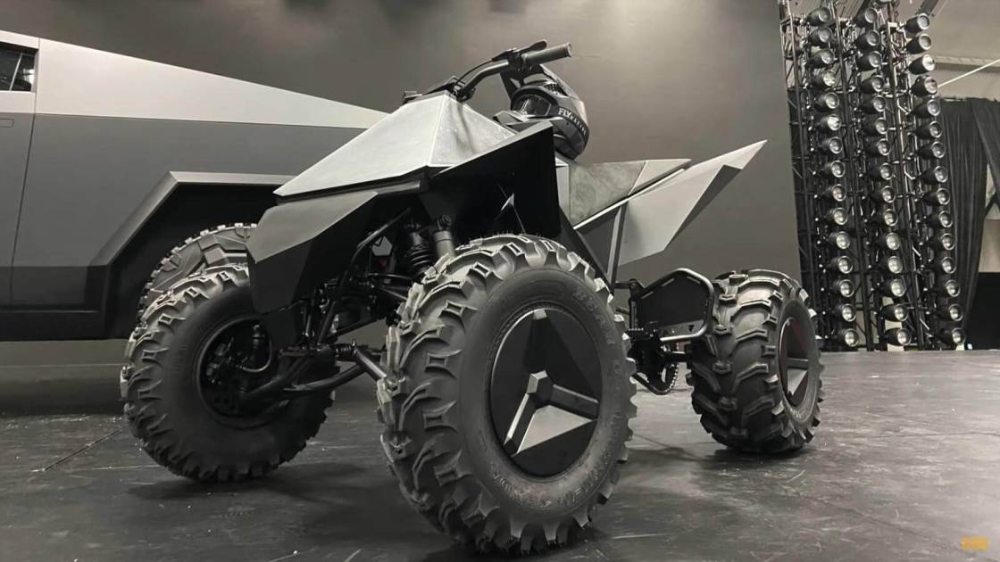 After launching in November 2021, and it was auspicious for distribution in December. And sold out in a limited number of 1,000 units in less than 24 hours, it makes us wonder what this 4WD ATV is all about. And will it be the beginning of Tesla's entry into the two-wheeler circle?  There is no denying that Tesla is an electric vehicle manufacturer. No. 1 in the world without any doubt. Either way, Elon Musk's move has made the industry. tremble all over You can see it from each tweet. The price of the shares in the tweet immediately skyrocketed.  The Tesla Cyberquad is categorized as an ATV (All-Terrain Vehicle), which the manufacturer emphasizes as a vehicle for children. It can only support a weight of 68 kg. It is capable of reaching a top speed on a flat surface of only 16 kilometers per hour. With a 0.288 kWh electric motor and a 36 Volts battery, it supports both 120 and 240 Volt charging, which can run a maximum distance of only 24 kilometers. The selling price per vehicle is $1,900.  To put it bluntly, the Tesla Cyberquad is no different from a modern-day toy. But even though we may look at it as saying too strong, but deep down, it meets the goals of the manufacturer. that is intended to be a vehicle for children in particular Therefore, it is not surprising that the car itself can be sold in such a short time. Not because it's a toy that anyone can buy, but because it has the Tesla branding that matters.  So, will this point Tesla to its future focus on developing electric two-wheeled motorcycles? from many shareholders' meetings last time Some roadmaps for the development of electric motorcycles have been presented. But with Musk's individual thinking that he once said Two-wheeled vehicles are “too dangerous”, but building a four-wheeled ATV doesn't seem that different. According to the words of the ancients “Iron clad meat is better than clad steel.”  But the arrival of the Tesla Cyberquad, Elon Musk himself said. “I want to make an ATV that is the least dangerous.” On the other hand, it doesn't look too dangerous from the point of view of adults like us, but what about getting kids to ride? Although the car can speed only 16 kilometers per hour. But it was an accident anyway. even if the speed is less than 10 kilometers per hour If not careful or skilled enough Still, it's dangerous.  all It may look a bit attacking the brand. But at least Tesla was willing to cross the line that he had drawn. Accept the challenge and face more danger. But to decide whether in the future Tesla will have a Cyberquad or electric motorcycles for the general public or not. We really don't know this.