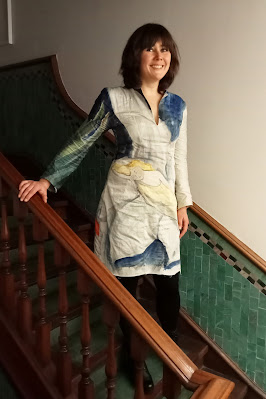 William Blake Dress by Julia Zinnbauer, Photo: Matt Hulse, taken at the Swedenborg Film Festival