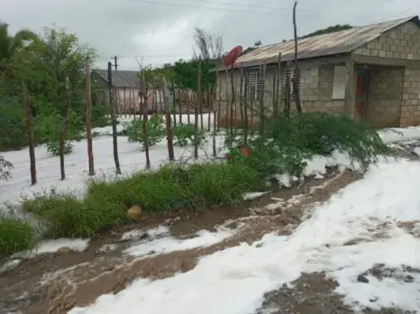 VIDEO: ¿Cuál es el origen de la espuma que apareció en Villarpando?
