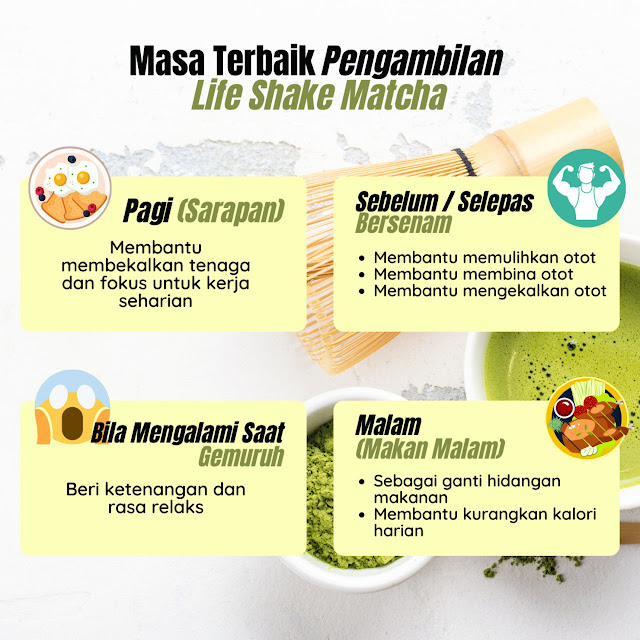 life shake matcha shaklee