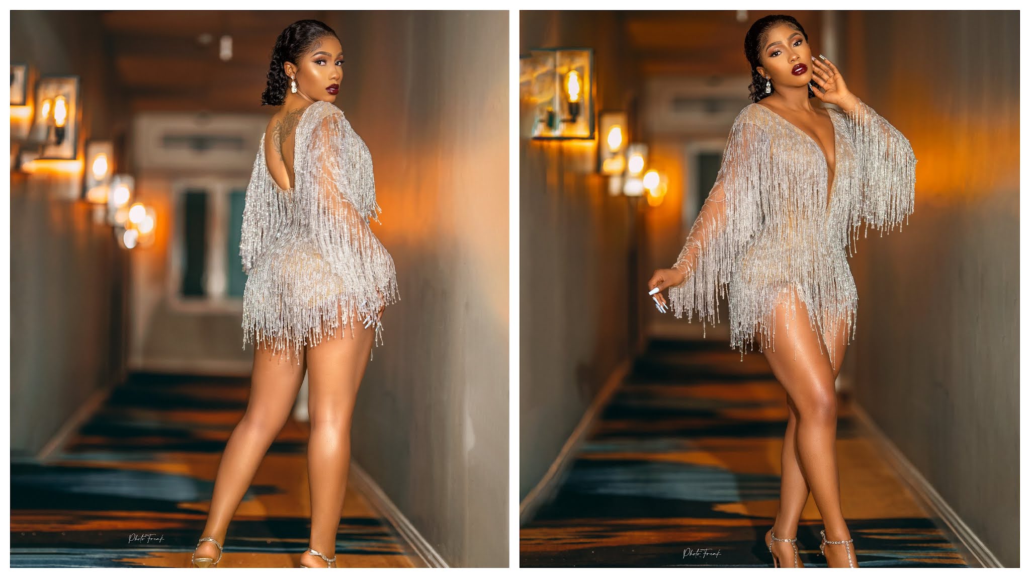 BBNaija: Mercy Eke steps out in gorgeous outfit, says "I feel so blessed having amazing people in my conner"