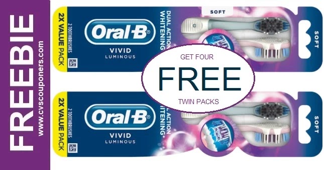 FREE Oral-B Vivid Luminous Toothbrushes at CVS  10-10-10-16