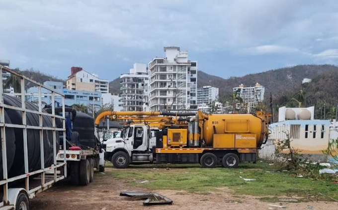 Fwd: Sacmex apoyará a los damnificados de Acapulco para realizar labores de limpieza y desazolve