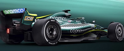 Aston Martin, F1-2022, New car, AMR22, Updated livery