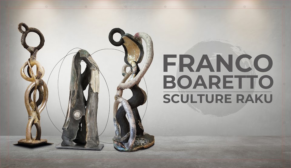 Franco Boaretto Sculture Raku 