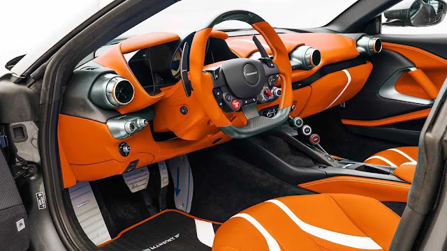 Mansory Ferrari 812 GTS Stallone Gets A Very Orange Makeover