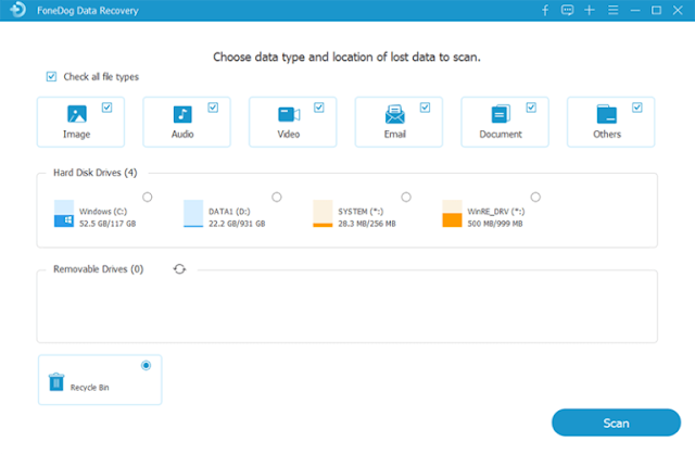 FoneDog Data Recovery 1.5.8 - Crackeado Pt-Br