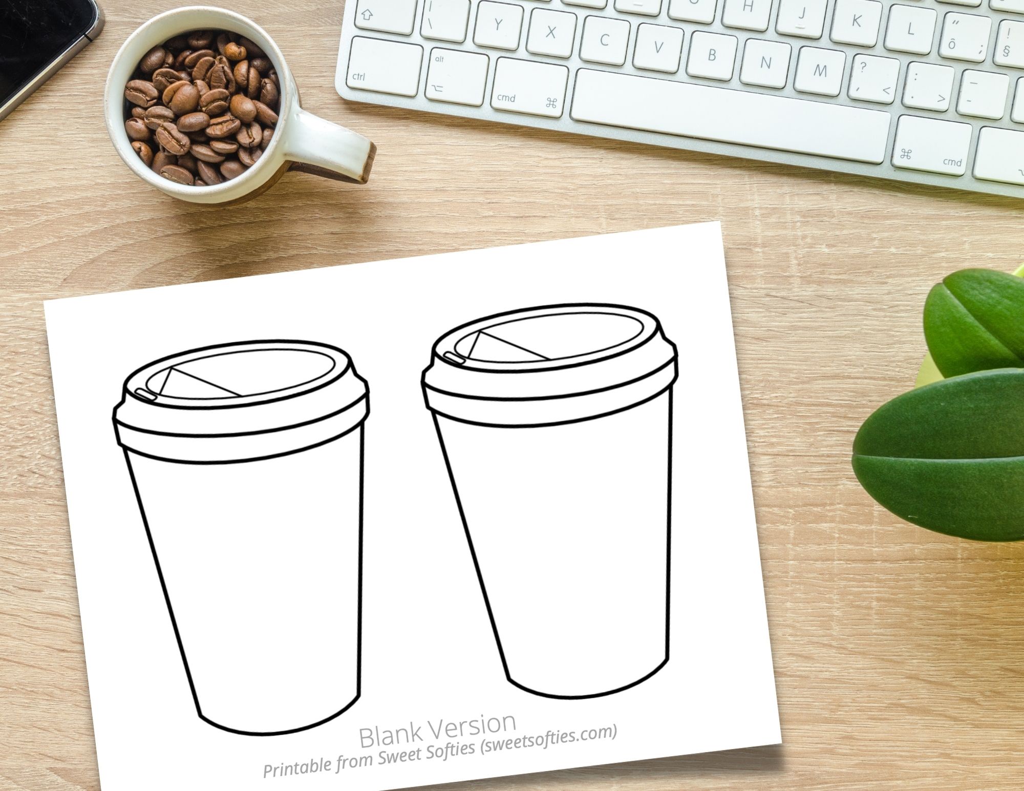 Cup Sleeve Templates