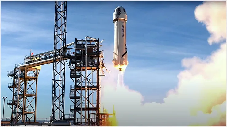 Blue Origin запустил свою ракету New Shepard