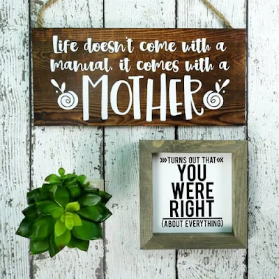 DIY Mother's Day Signs: Unique and Memorable Gift Ideas