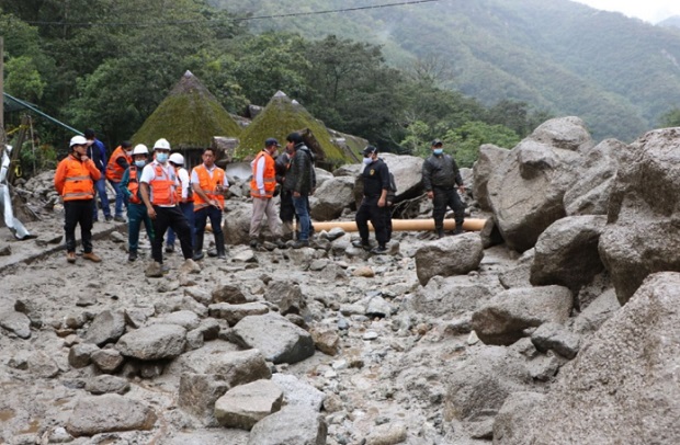 ciudadela y red de camino inca no sufrieron daños tras huaico