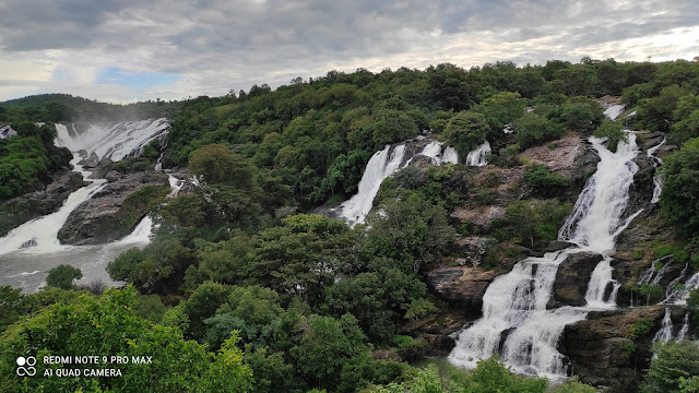 Shivanasamudra water falls @ Shivanasamudra (Karnataka)