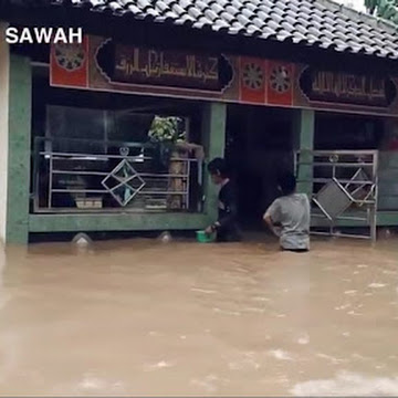 Aliran Sungai Cilutung Rendam Kampung Peteuy Jasinga Kabupaten Bogor