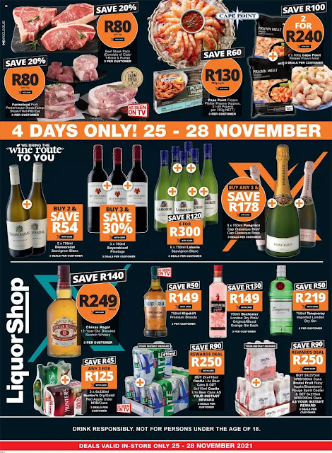 Checkers Black Friday deals - Northern Cape & Free State