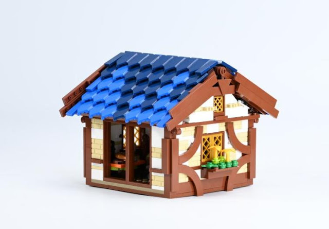 Nifeliz Medieval Town Market Compatible With Lego