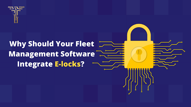 Why Should Your Fleet Management Software Integrate E-locks?
