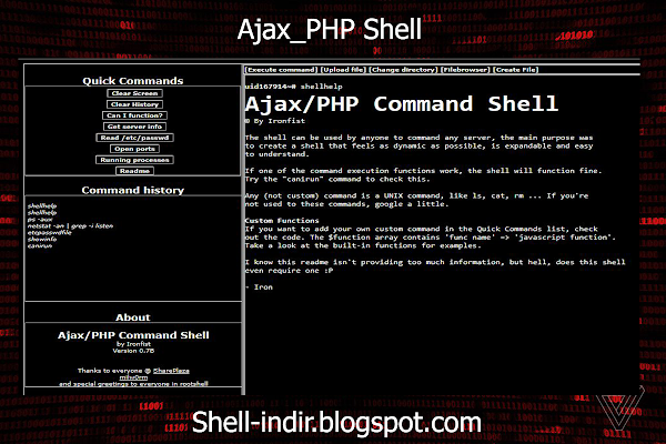 Ajax Shell Download - Shell İndir