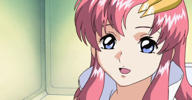 "Pero eres amable. Gracias" -Lacus Clyne- (De la fase 08 de "Mobile Suit Gundam SEED HD Remaster")