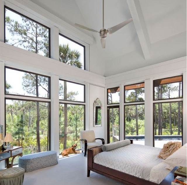 big window design for bedroom